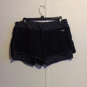 Avia black and grey shorts